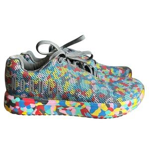 NWOB Nobull Grey Multicolor SF Trainer+ Cross-trainer Outwork Sneakers Shoes